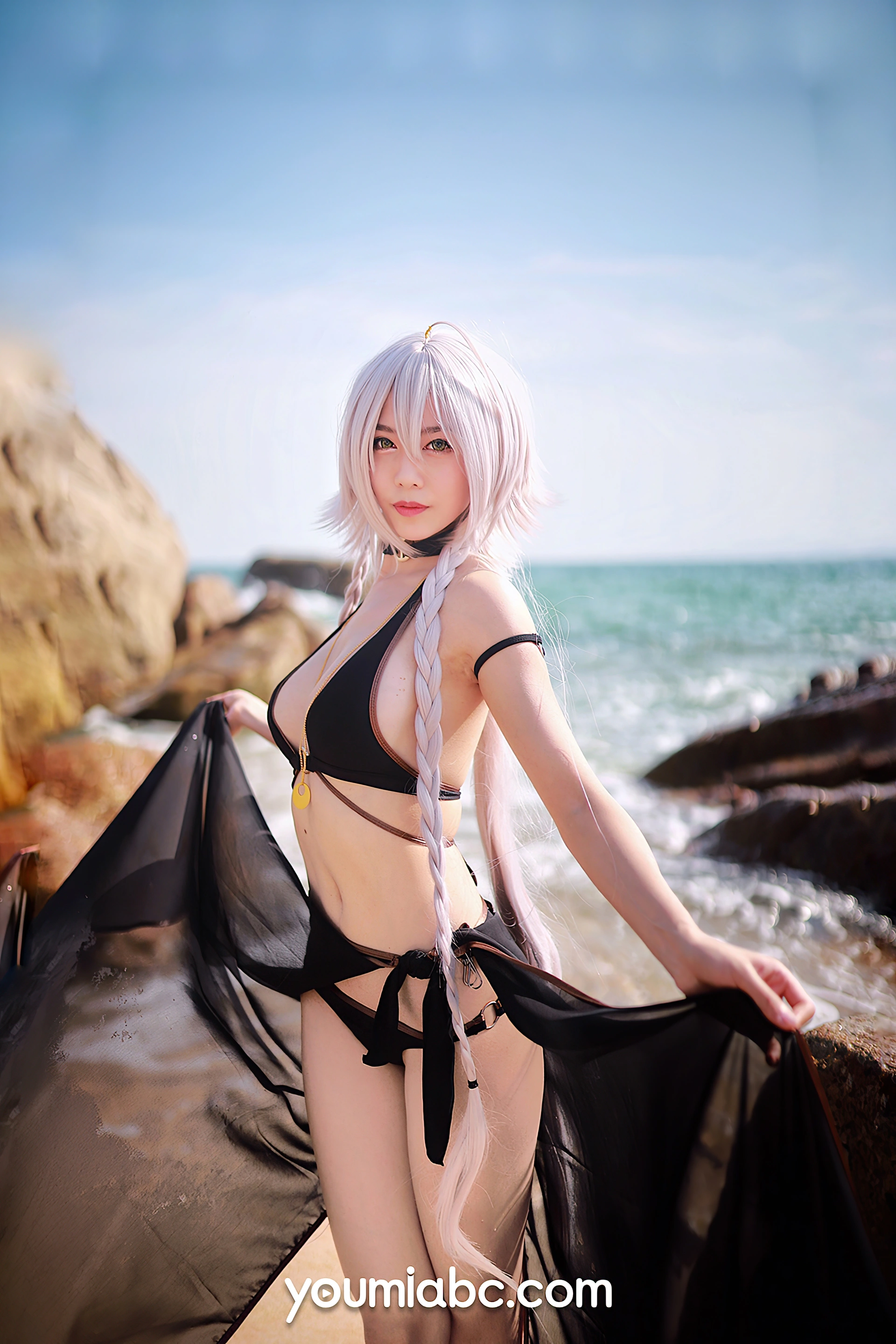YouMi尤蜜 - 2020.12.14 FGO~泳装黑贞德 抖娘利世 1