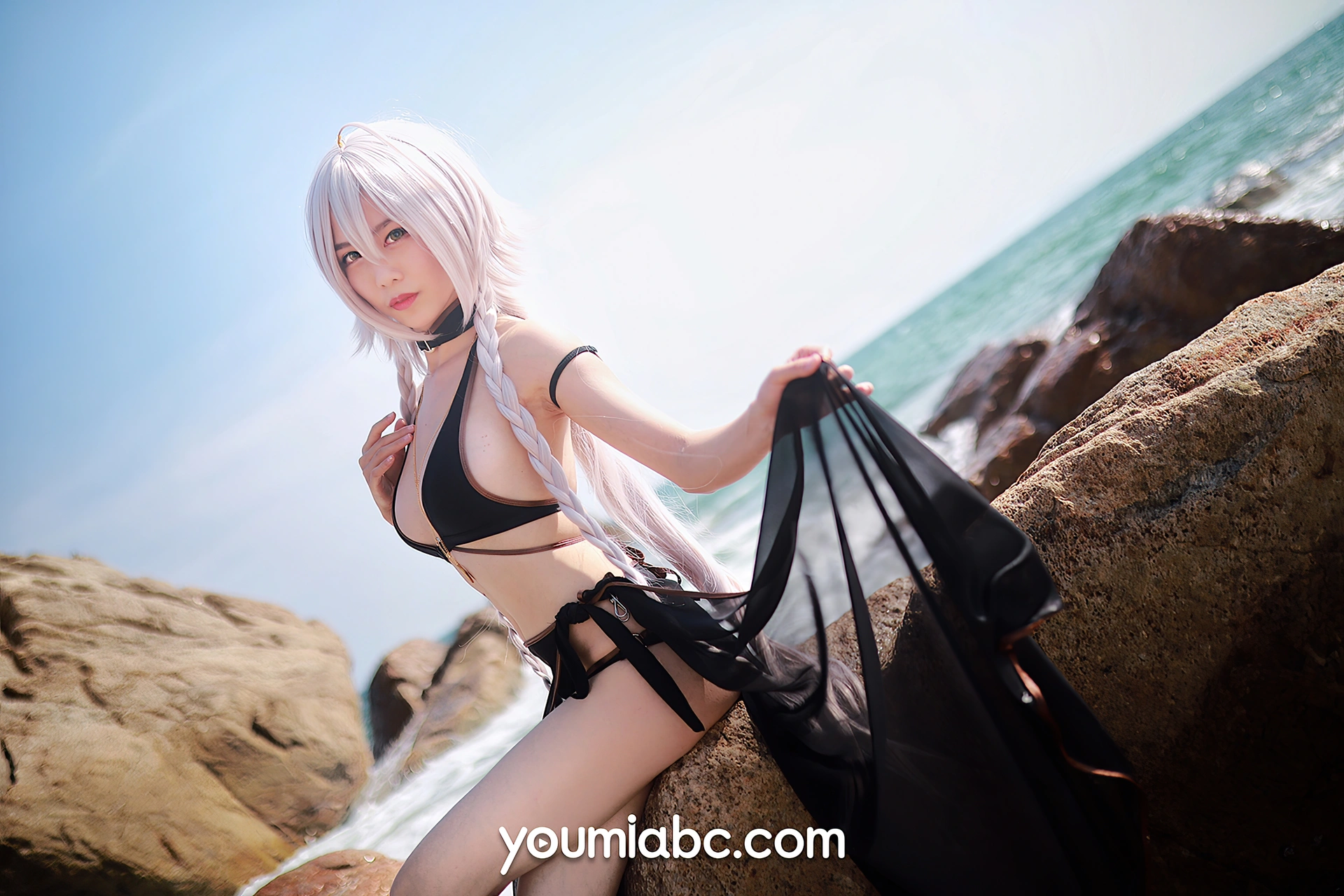 YouMi尤蜜 - 2020.12.14 FGO~泳装黑贞德 抖娘利世 3